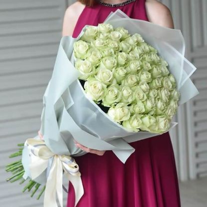 Picture of 51 white roses