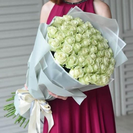 Picture of 51 white roses